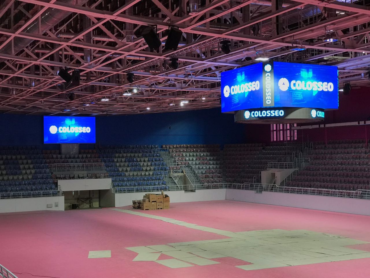 The most modern media infrastructure in Ukraine for the Yunist multifunctional arena